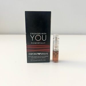 🌸ARMANI Stronger With YOU Powerfully EDP Vial Spray Sample 1.2 mL